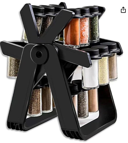 18 Jar Rotating Spice Rack